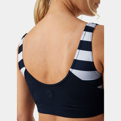 Women's Hydropower Bikini Top - 599 NAVY STRIPE