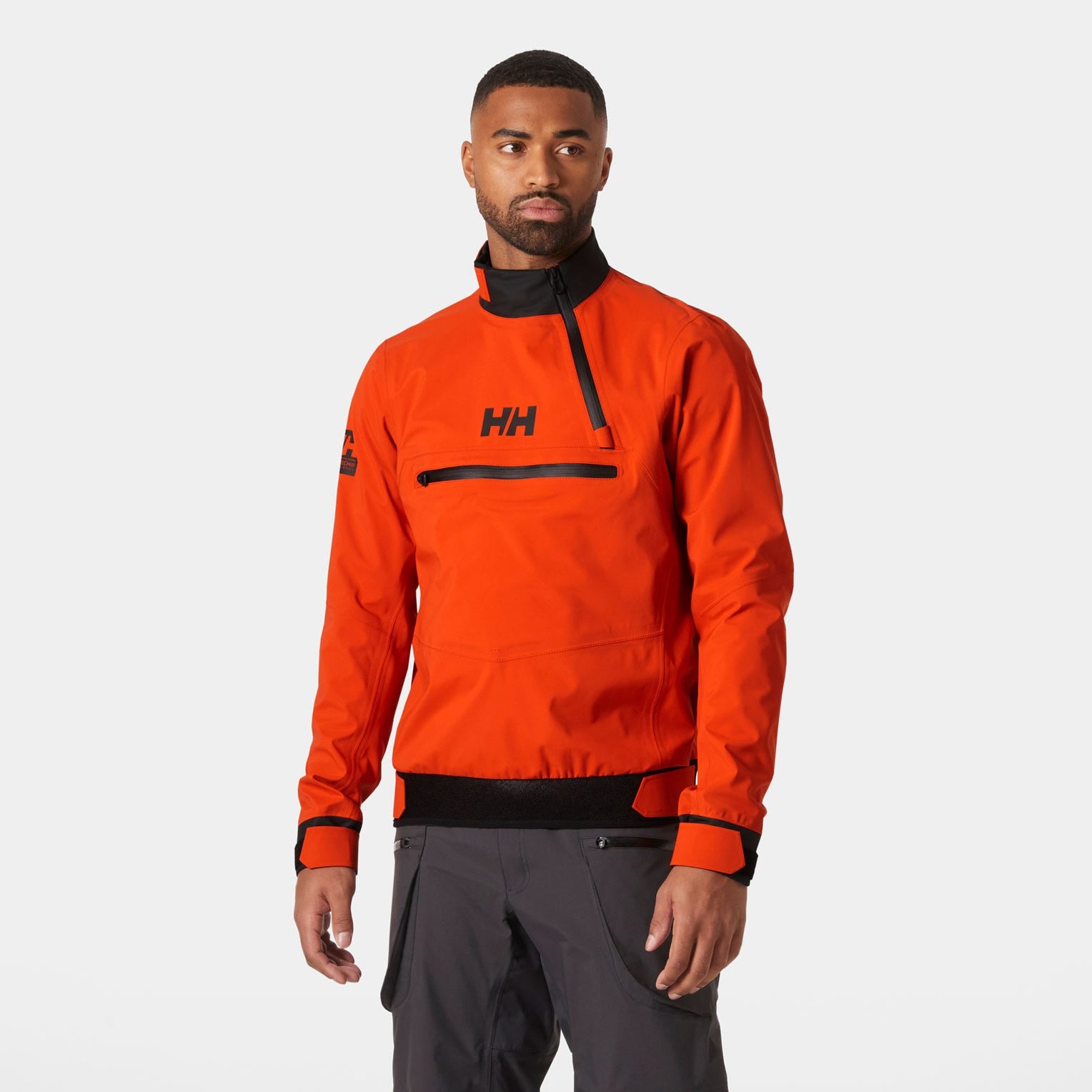 Unisex Foil Shell Smock - 300 PATROL ORANGE
