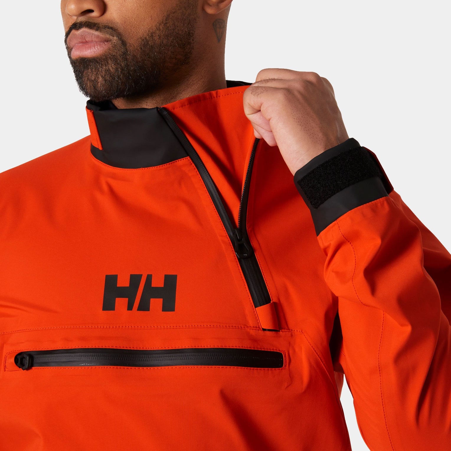 Unisex Foil Shell Smock - 300 PATROL ORANGE