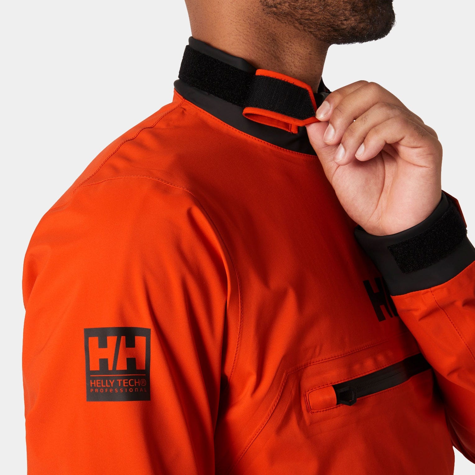 Unisex Foil Shell Smock - 300 PATROL ORANGE