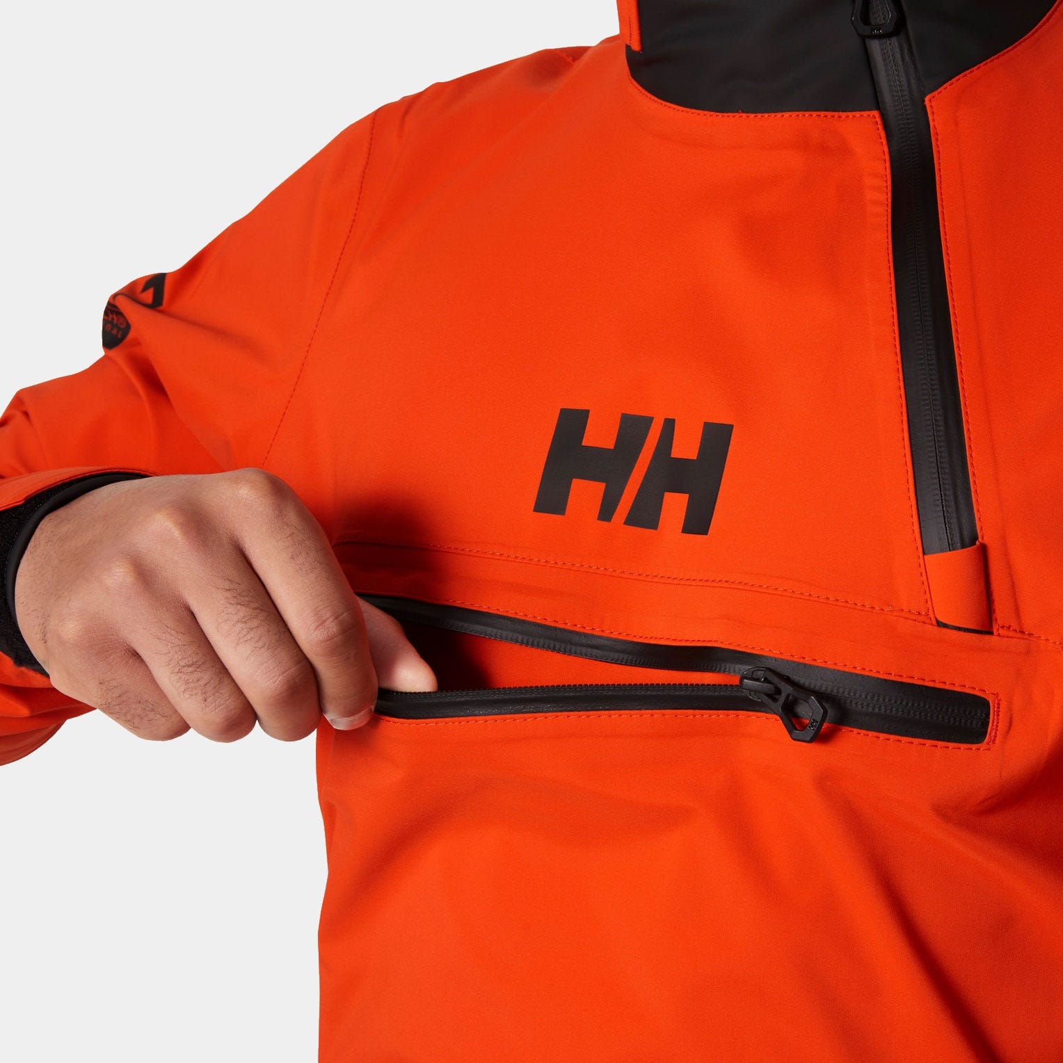 Unisex Foil Shell Smock - 300 PATROL ORANGE