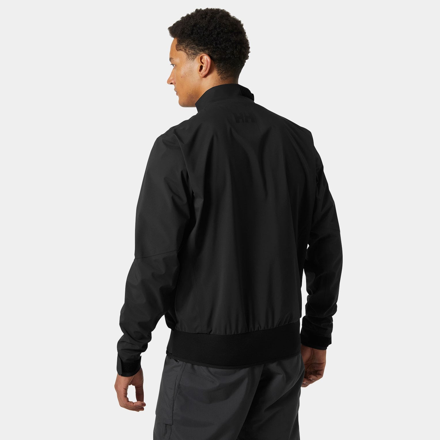 Unisex Foil Shell Smock - 980 EBONY