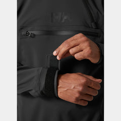 Unisex Foil Shell Smock - 980 EBONY