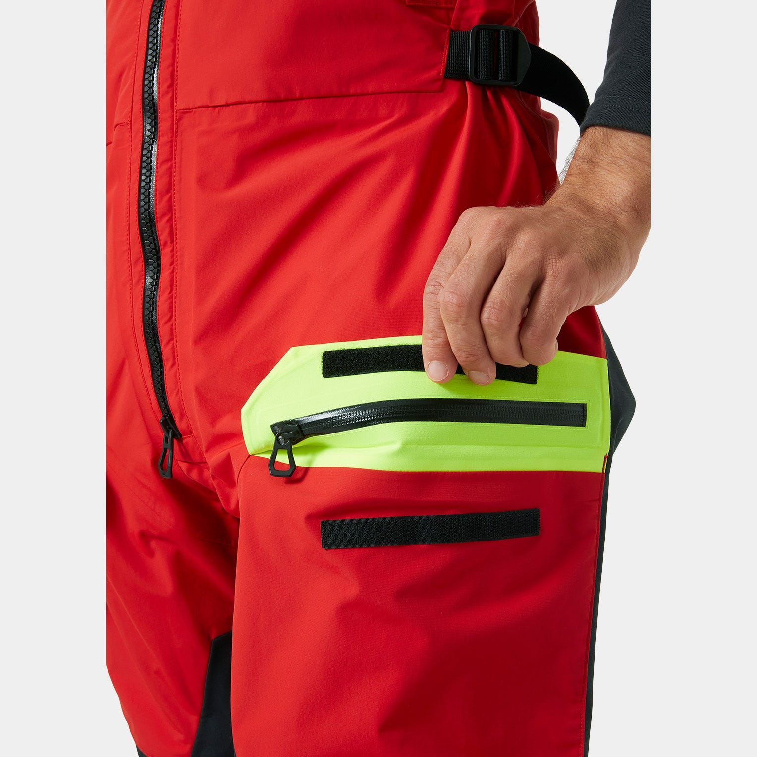 Men's Ægir Race Bib - 222 ALERT RED