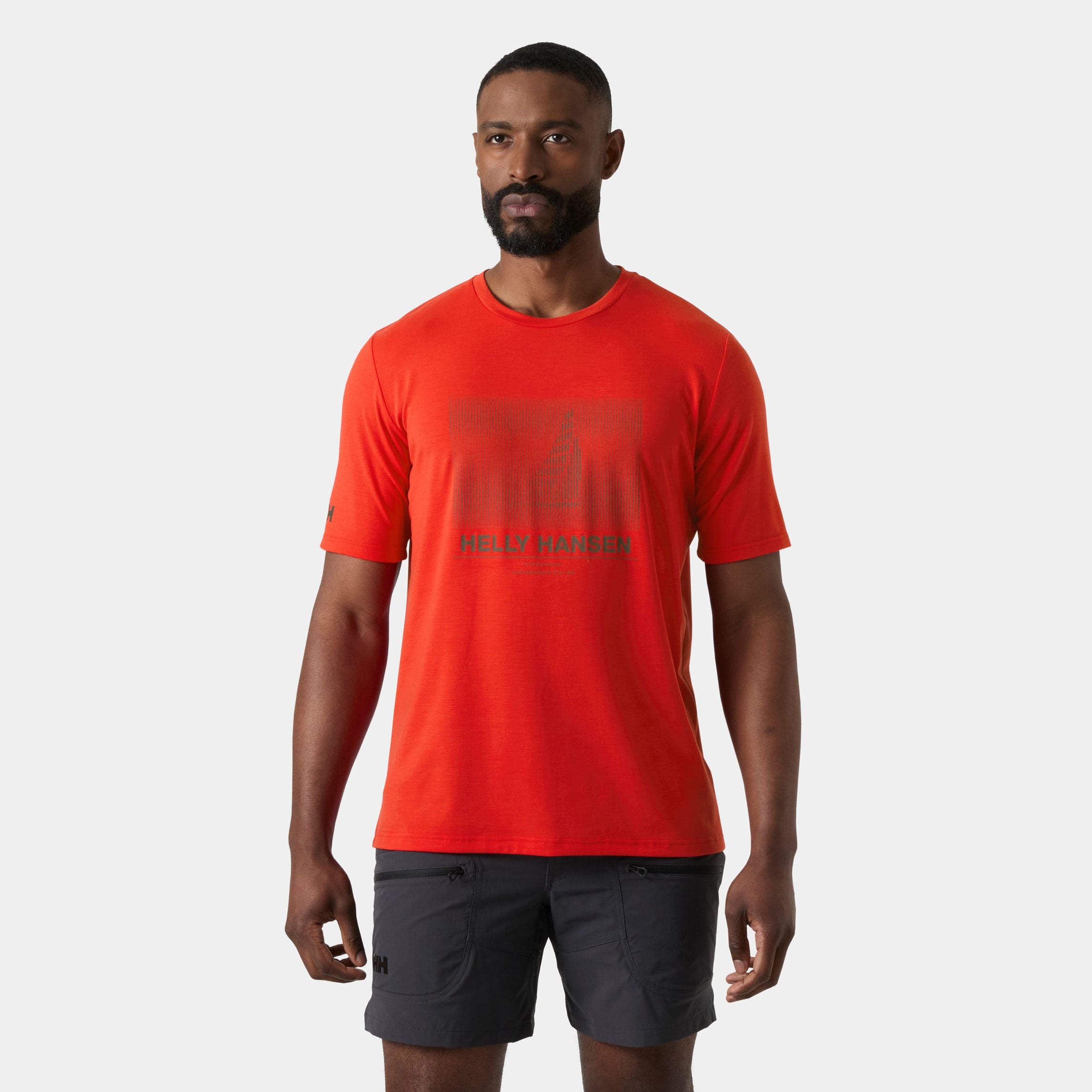 Men’s HP Race Sailing T-Shirt - 222 ALERT RED