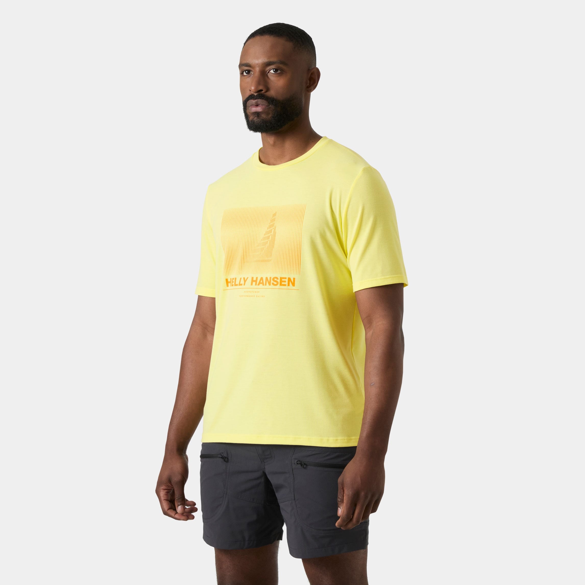 Men’s HP Race Sailing T-Shirt - 386 YELLOW PEAR