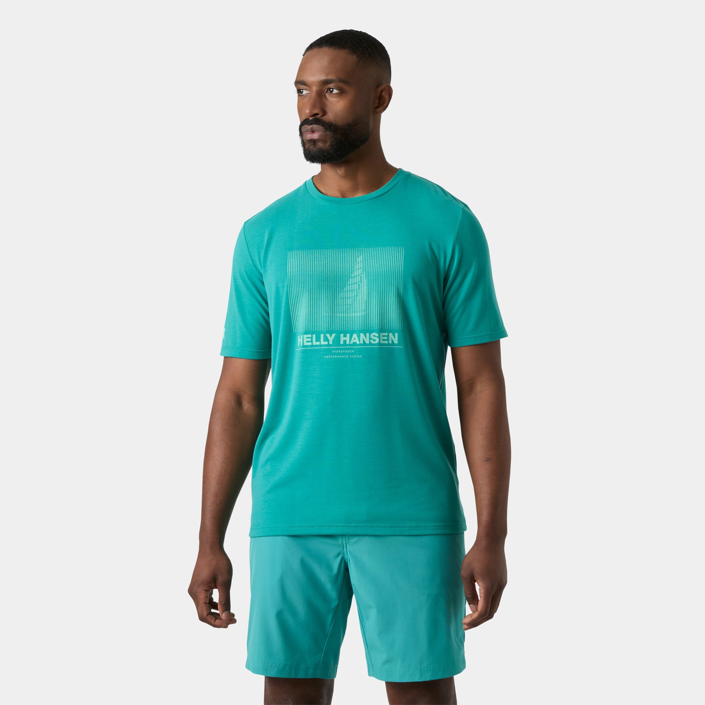 Men’s HP Race Sailing T-Shirt - 472 DARK MINT