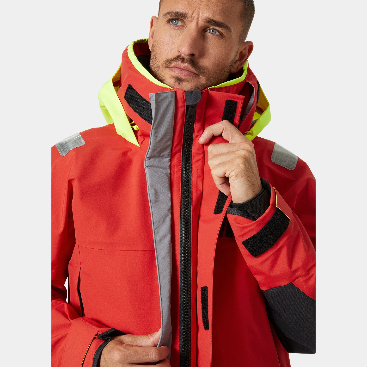 Men's Skagen Pro Jacket - 222 ALERT RED