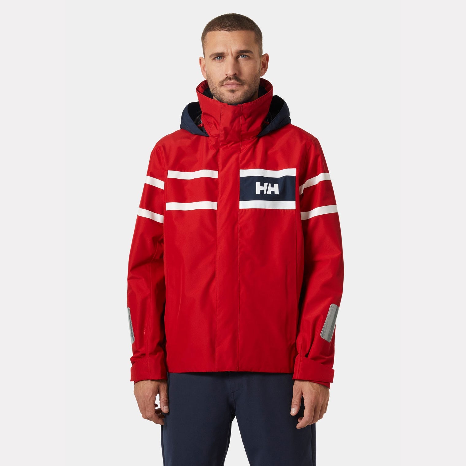Men's Salt Inshore Sailing Jacket - 162 RED