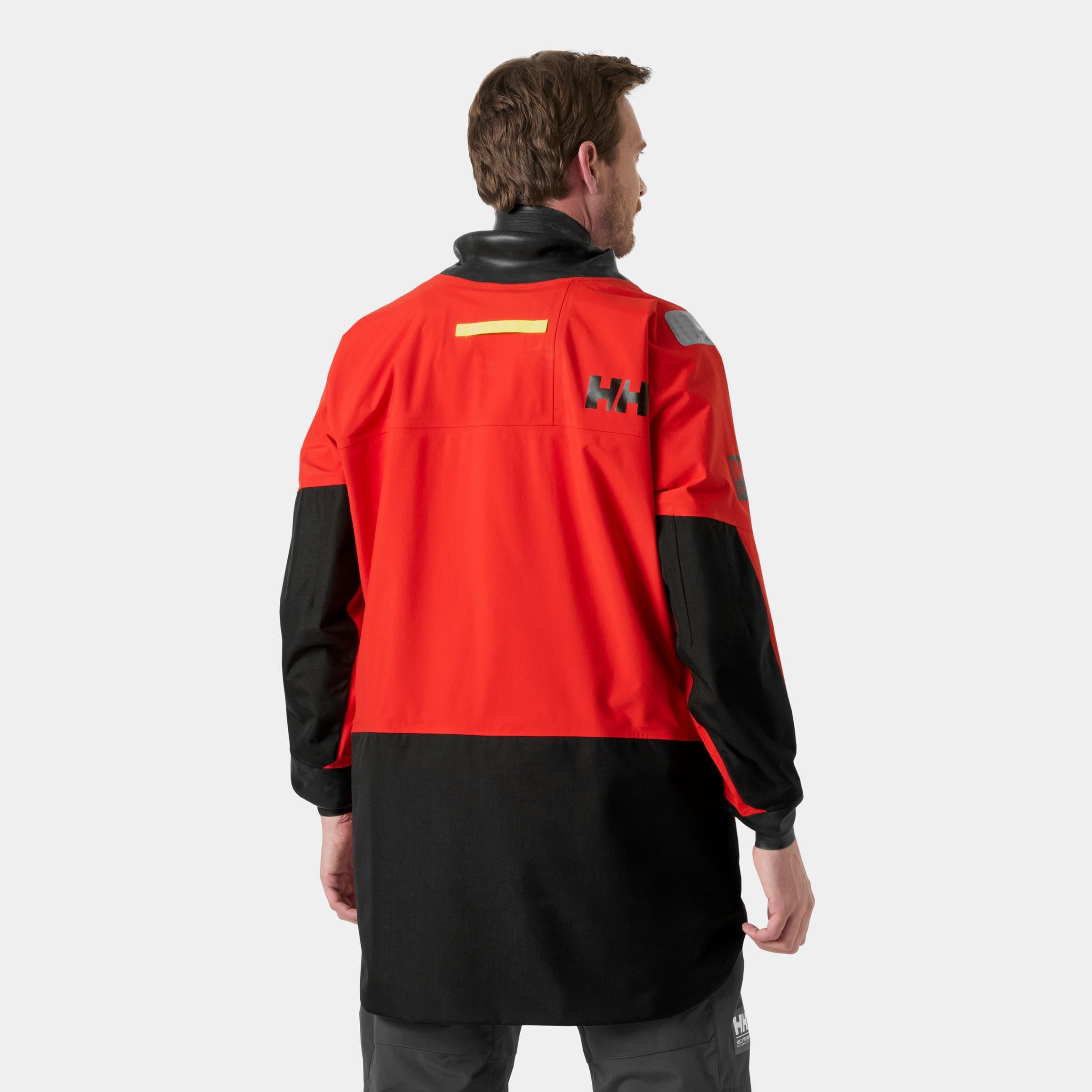 Unisex Ægir Ocean Smock Top - 222 ALERT RED