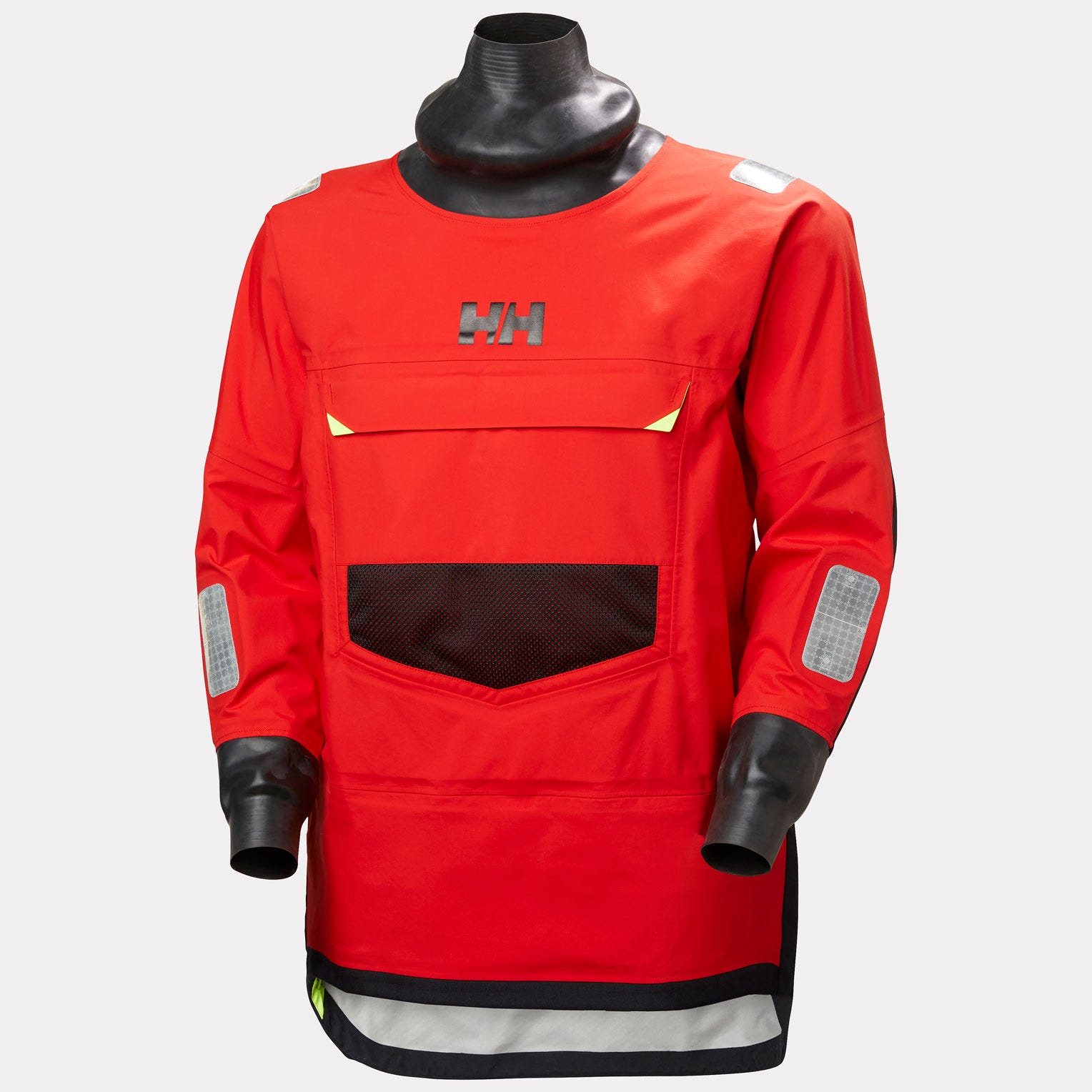 Unisex Ægir Ocean Smock Top - 222 ALERT RED