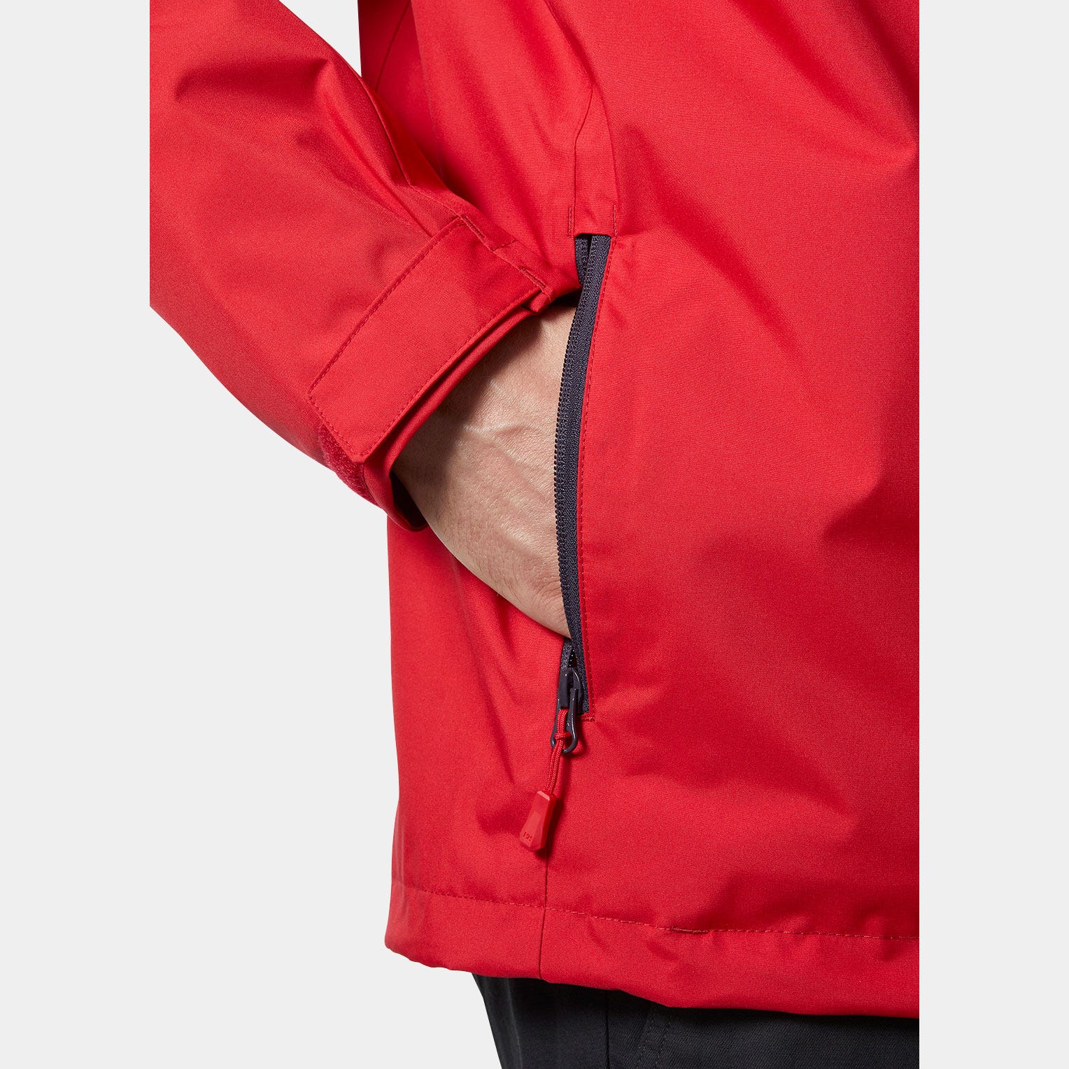 Men's Crew Hooded Midlayer Sailing Jacket 2.0 - 162 RED