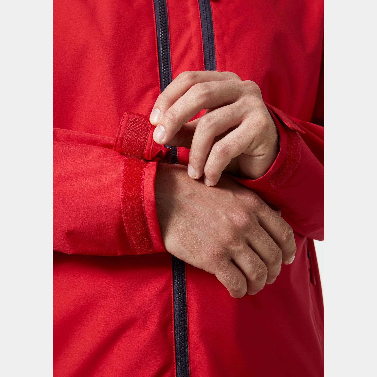 Men's Crew Hooded Midlayer Sailing Jacket 2.0 - 162 RED