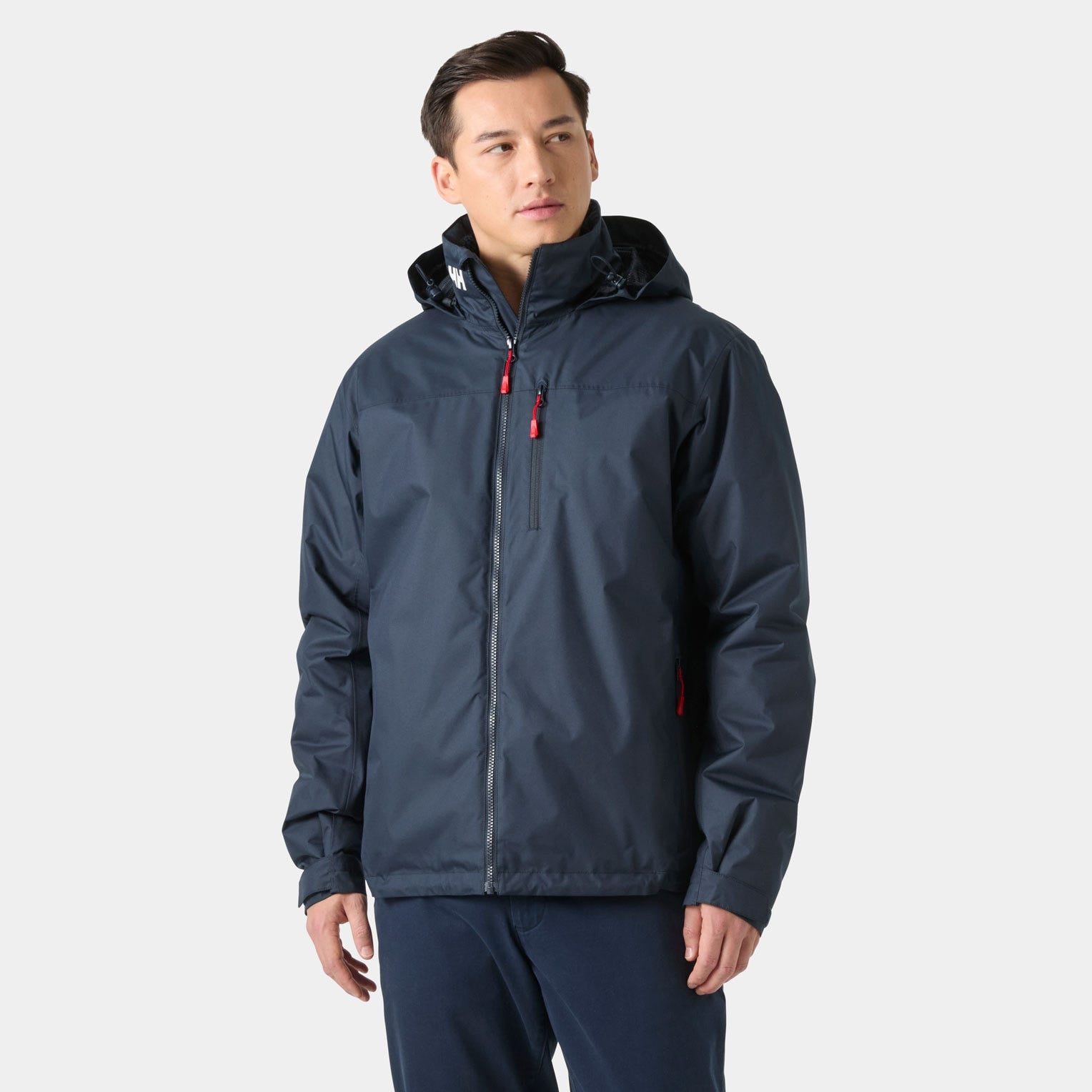 Men's Crew Hooded Midlayer Sailing Jacket 2.0 - 597 NAVY
