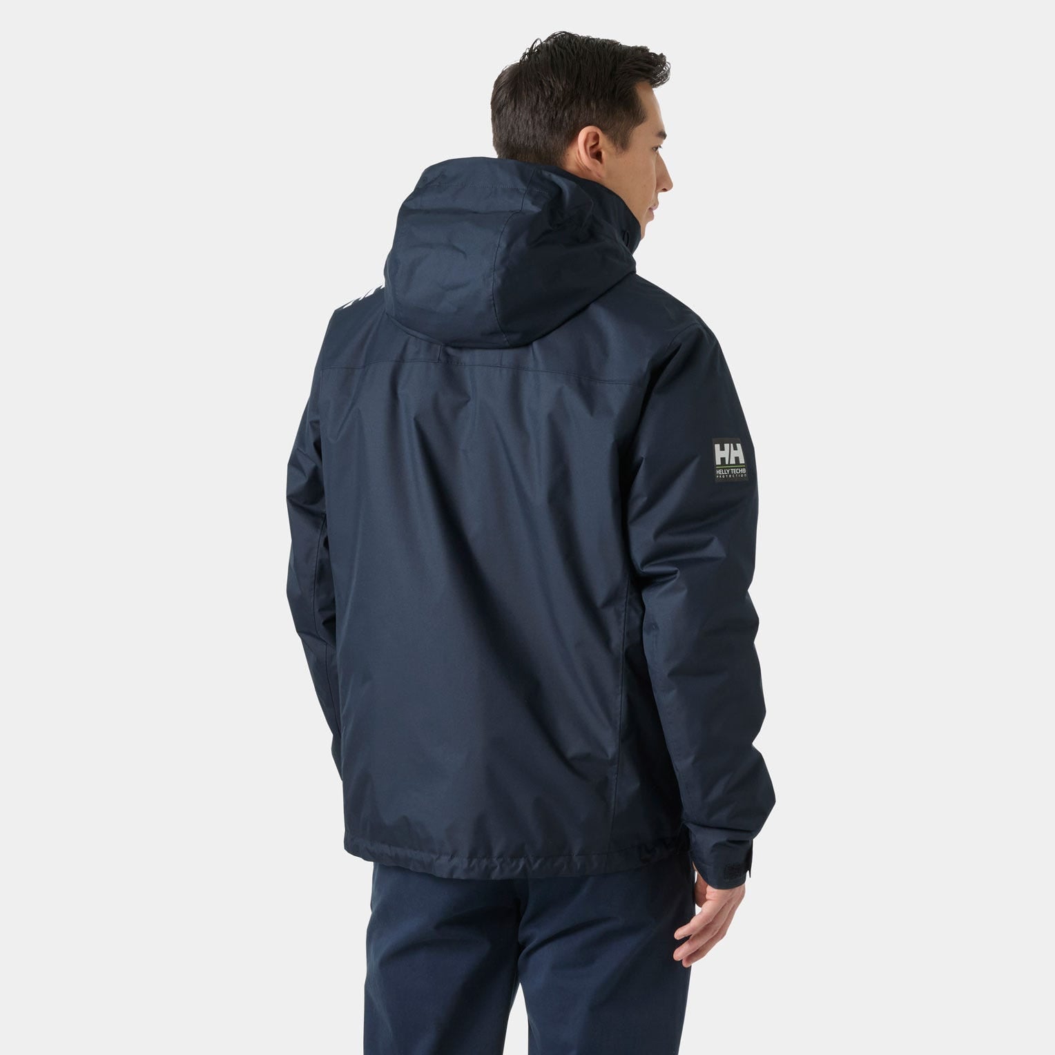 Men's Crew Hooded Midlayer Sailing Jacket 2.0 - 597 NAVY