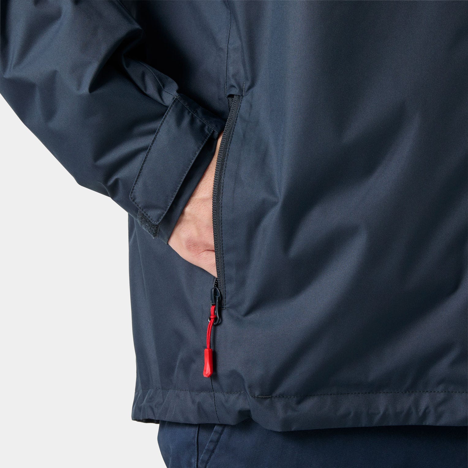 Men's Crew Hooded Midlayer Sailing Jacket 2.0 - 597 NAVY