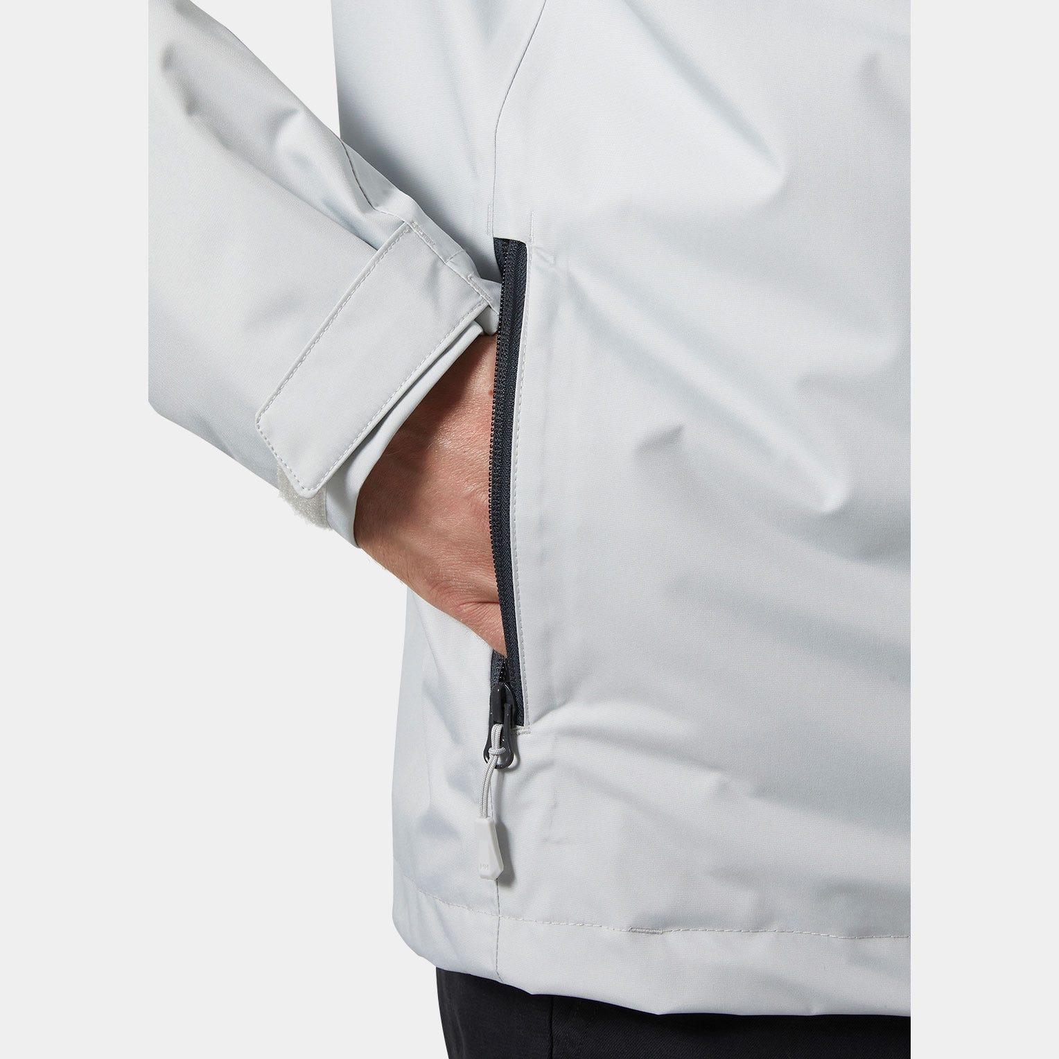 Men's Crew Hooded Midlayer Sailing Jacket 2.0 - 853 GREY FOG