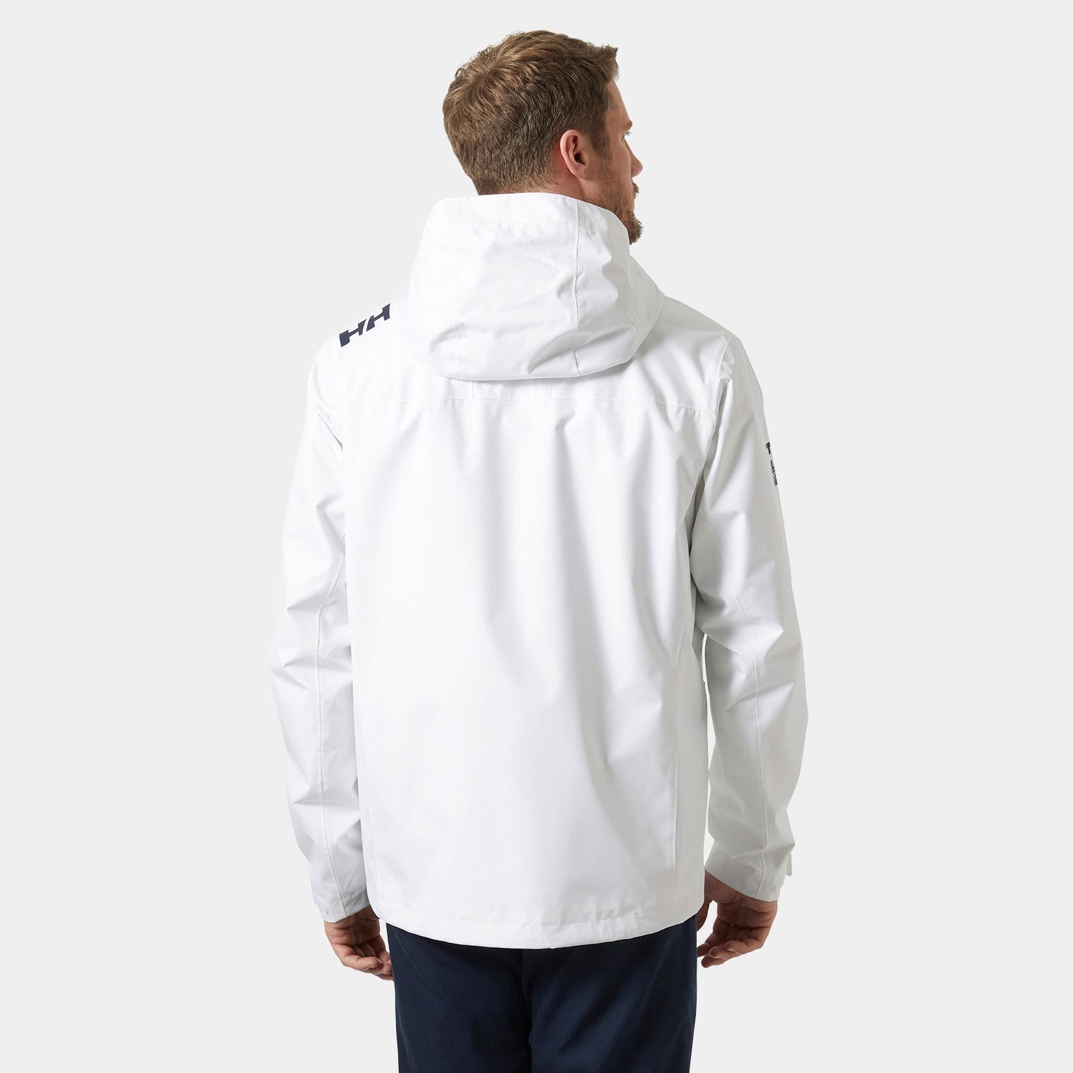 Men's Crew Hooded Sailing Jacket 2.0 - 001 WHITE