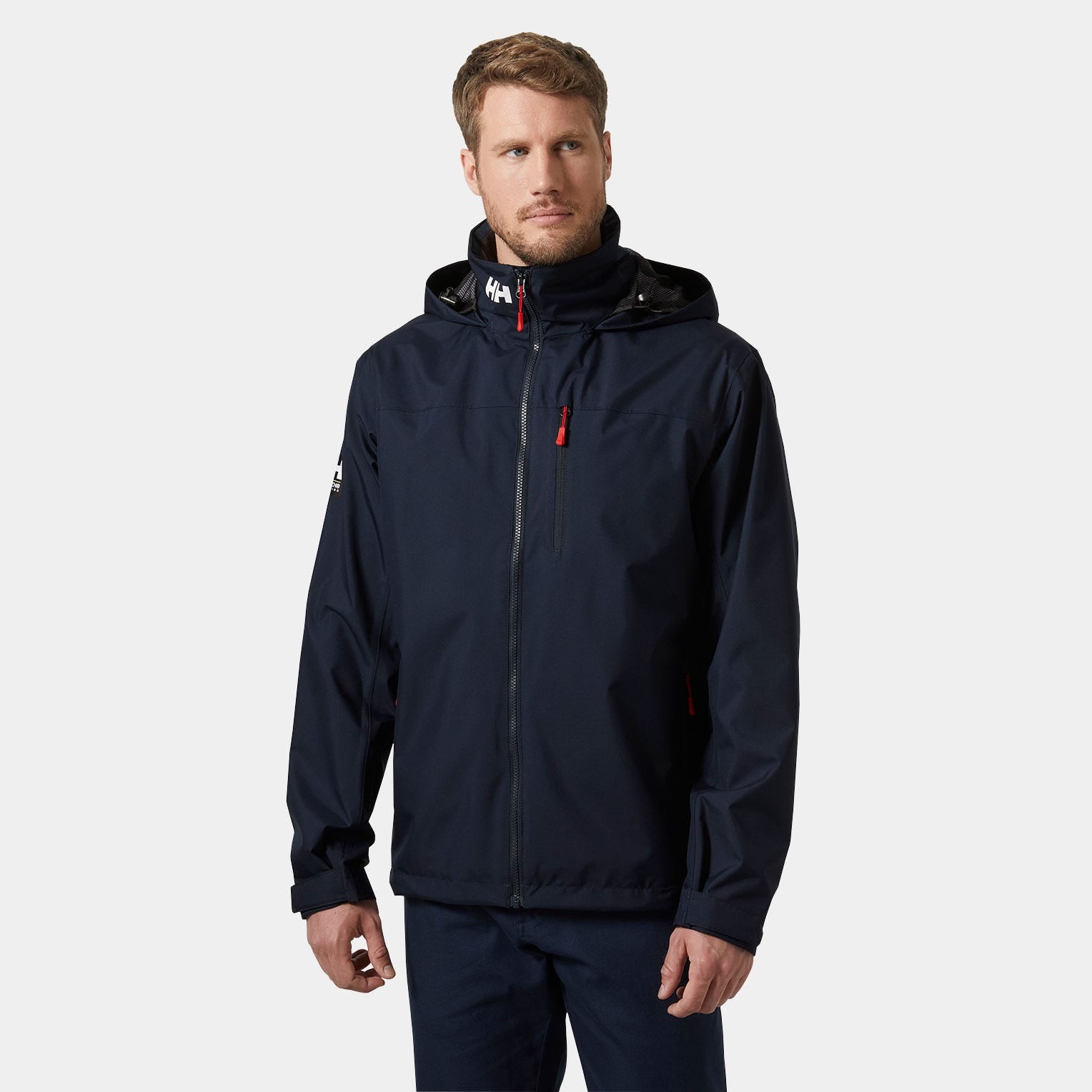 Men's Crew Hooded Sailing Jacket 2.0 - 597 NAVY