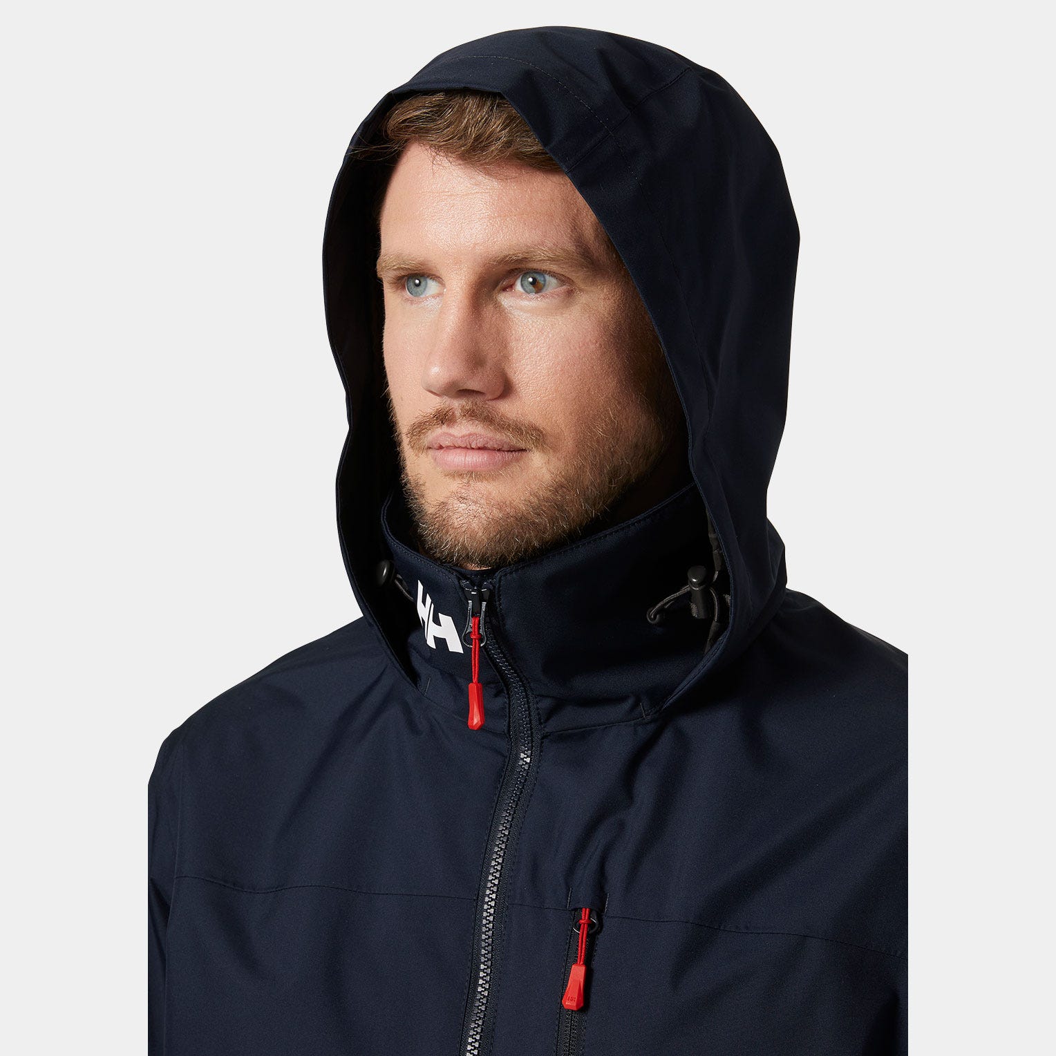 Men's Crew Hooded Sailing Jacket 2.0 - 597 NAVY