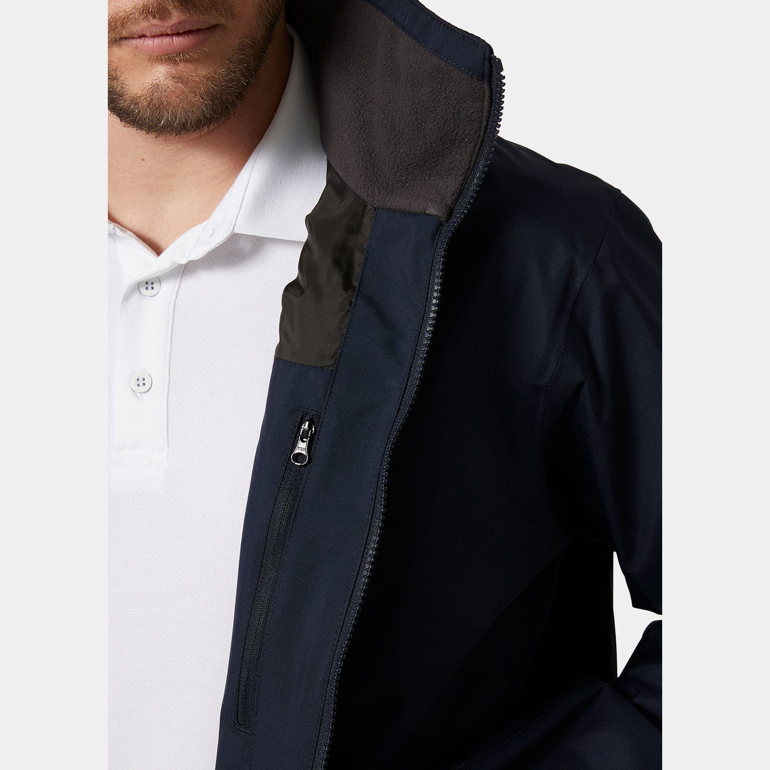 Men's Crew Hooded Sailing Jacket 2.0 - 597 NAVY