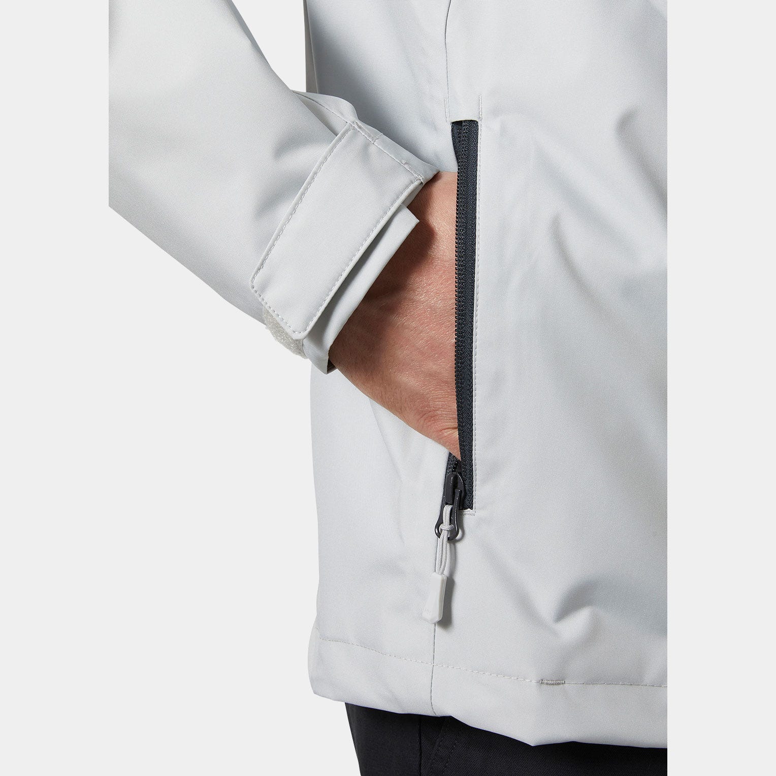 Men's Crew Hooded Sailing Jacket 2.0 - 853 GREY FOG