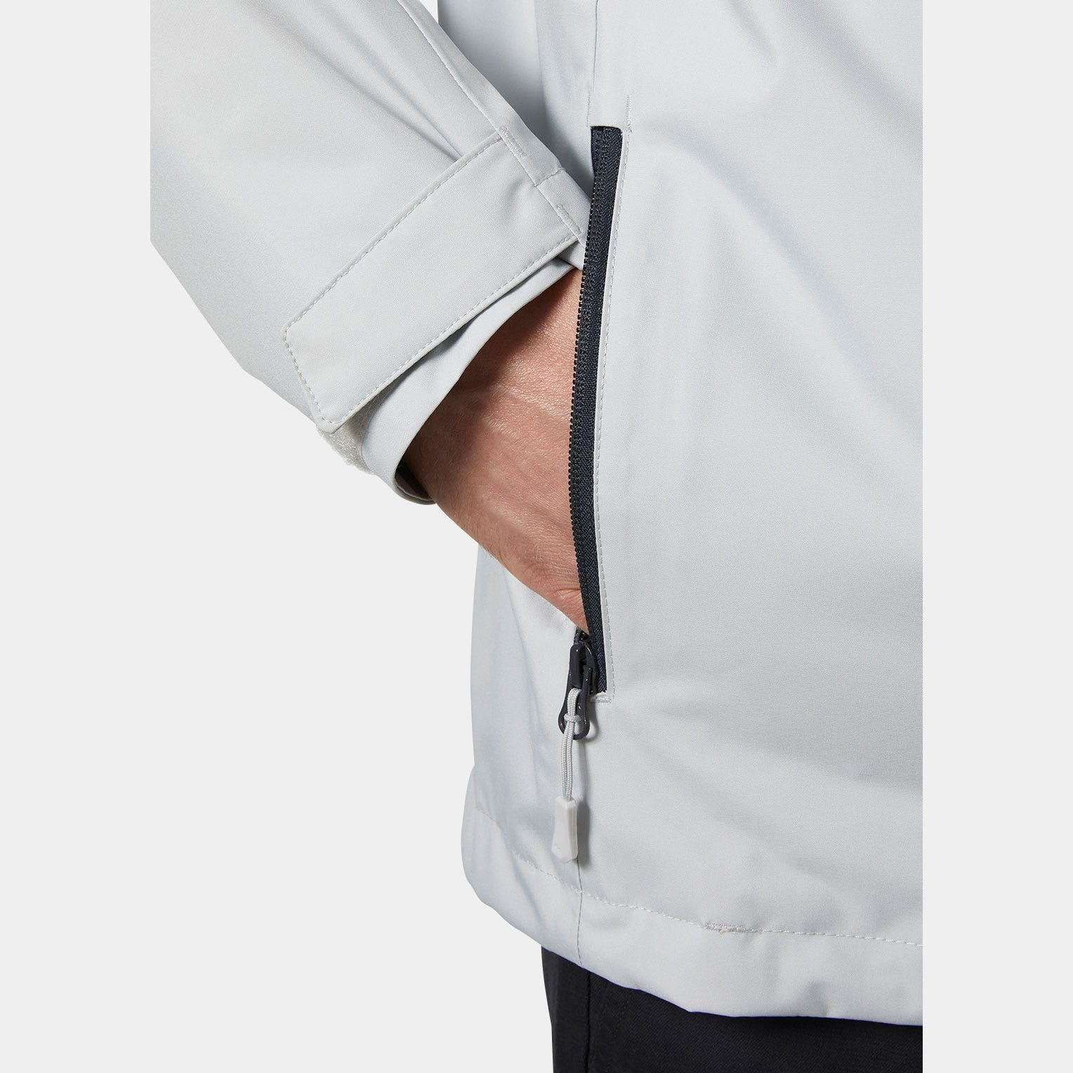Men’s Crew Midlayer Sailing Jacket 2.0 - 853 GREY FOG