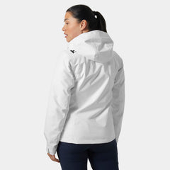 Women’s Crew Hooded Midlayer Sailing Jacket 2.0 - 001 WHITE