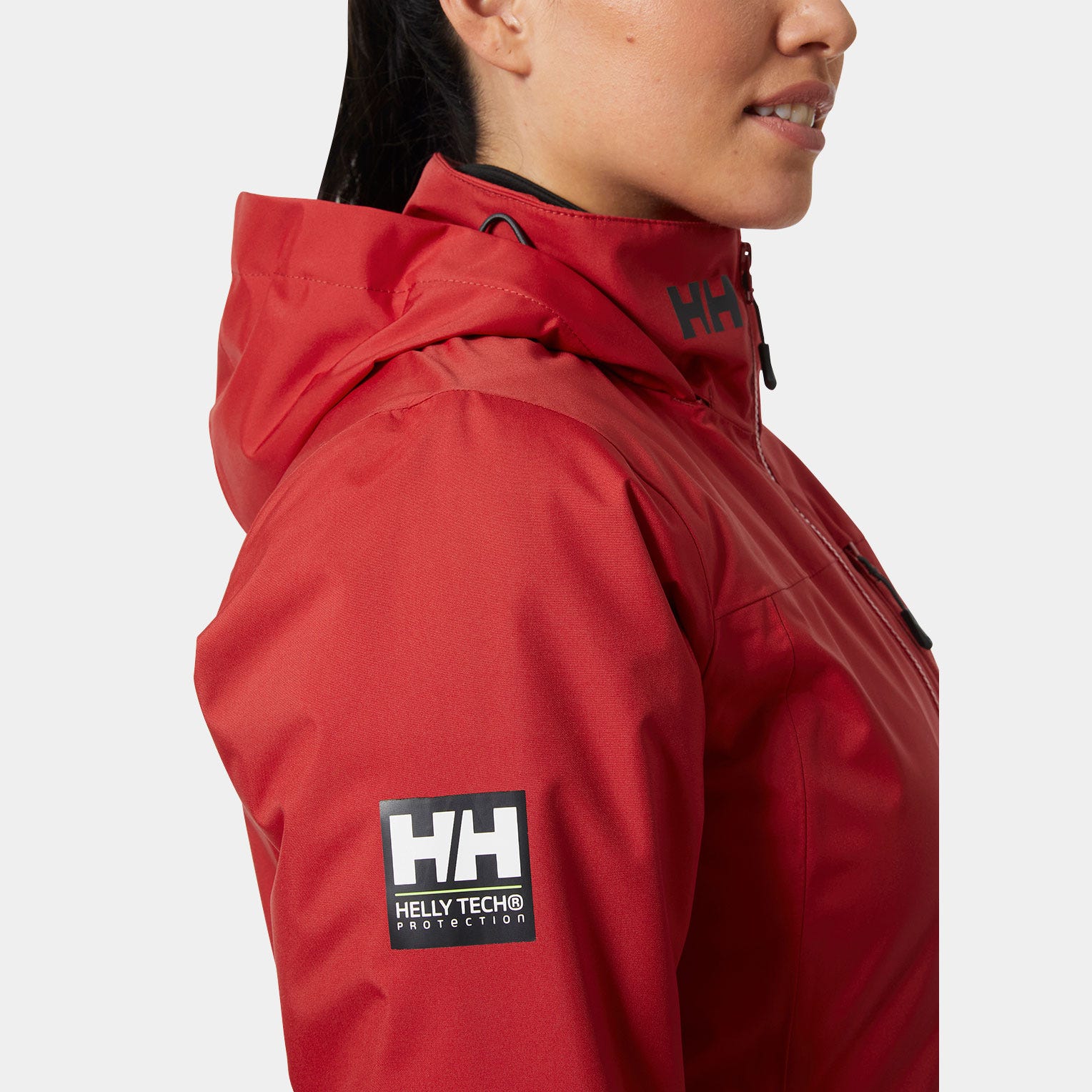 Women’s Crew Hooded Midlayer Sailing Jacket 2.0 - 162 RED