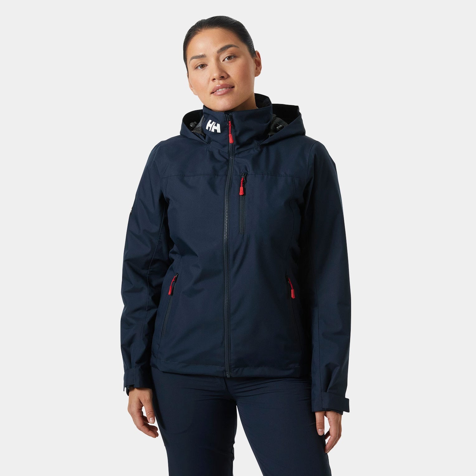 Women’s Crew Hooded Midlayer Sailing Jacket 2.0 - 597 NAVY