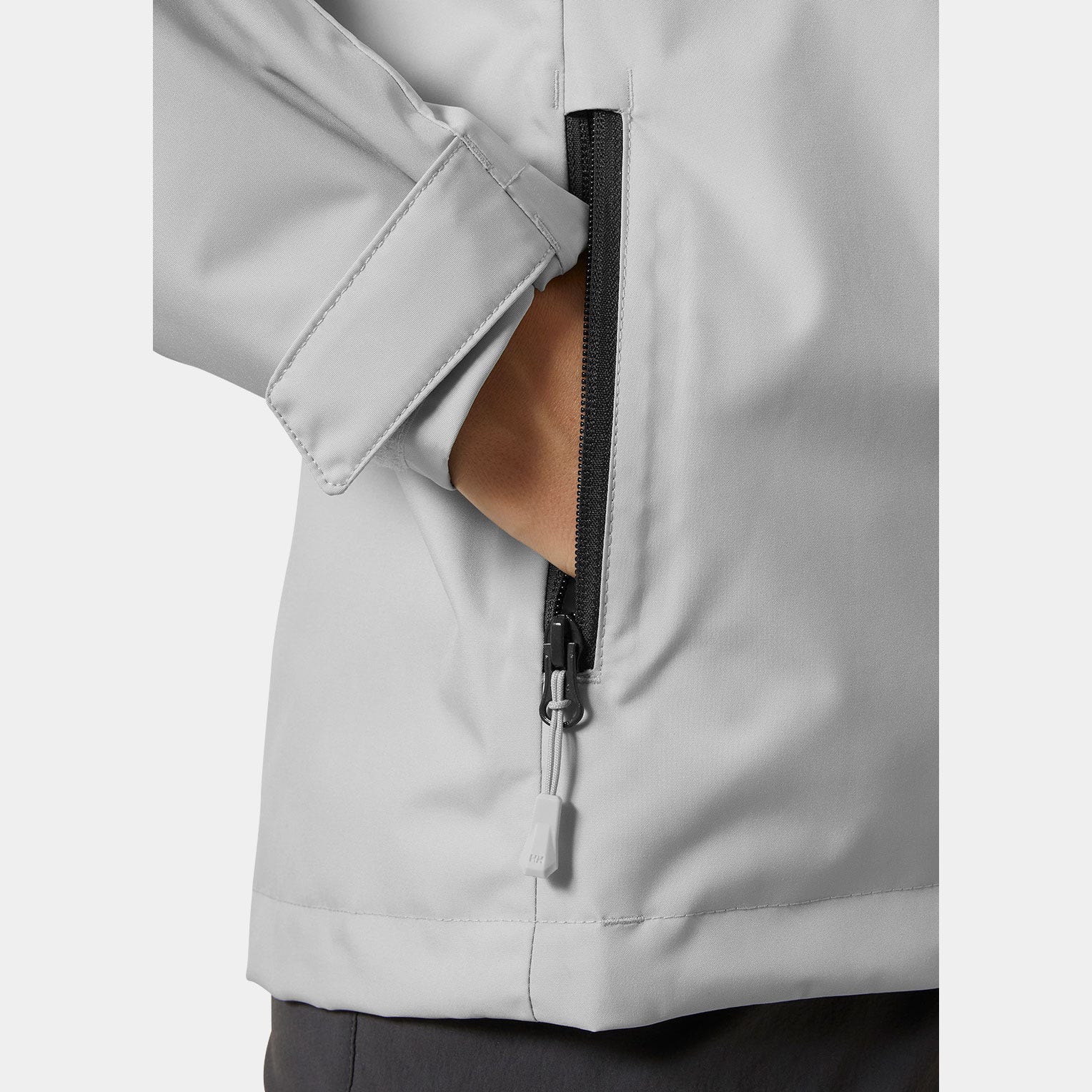 Women’s Crew Hooded Midlayer Sailing Jacket 2.0 - 853 GREY FOG