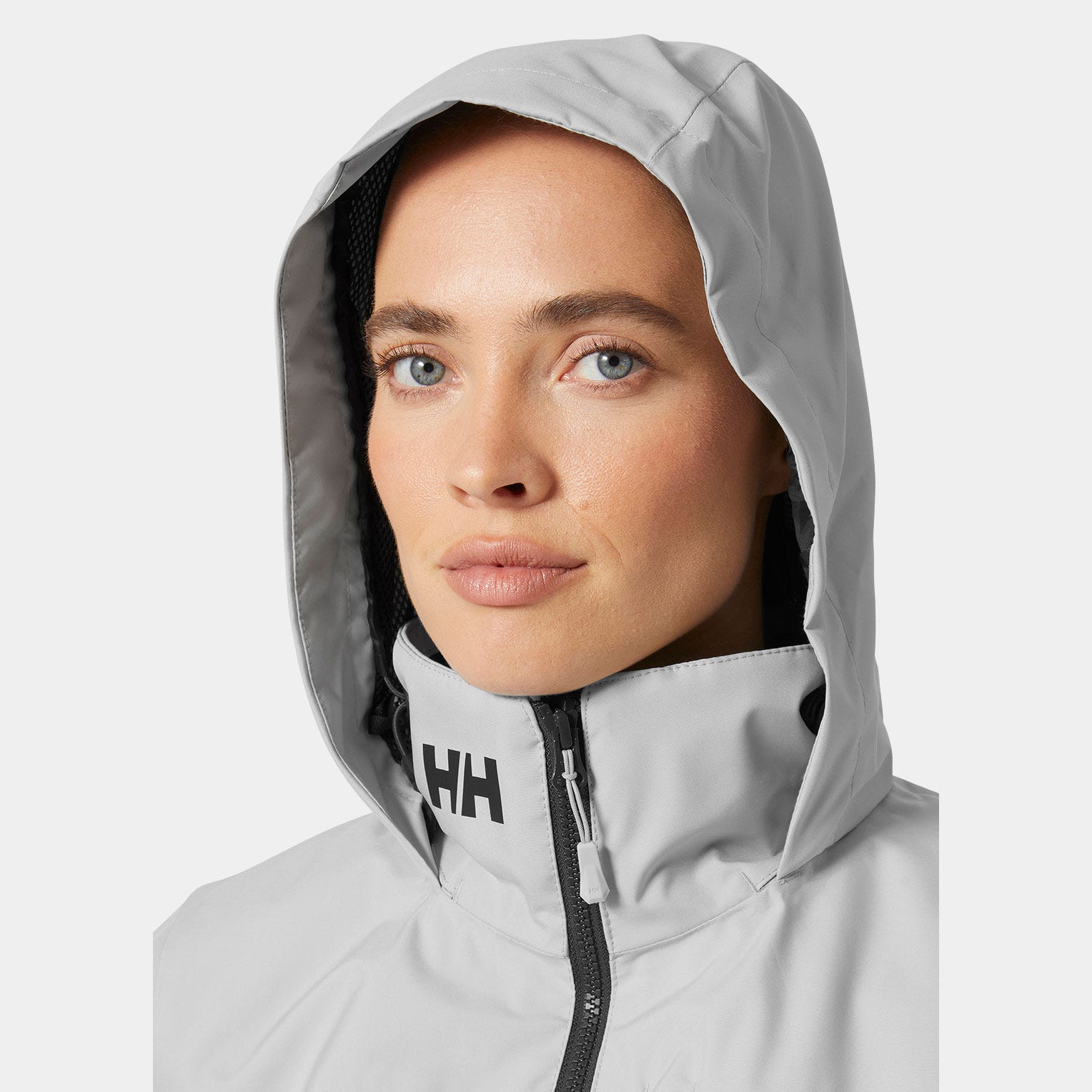 Women’s Crew Hooded Midlayer Sailing Jacket 2.0 - 853 GREY FOG