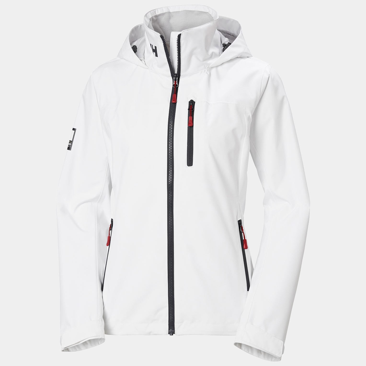 Women’s Crew Hooded Sailing Jacket 2.0 - 001 WHITE