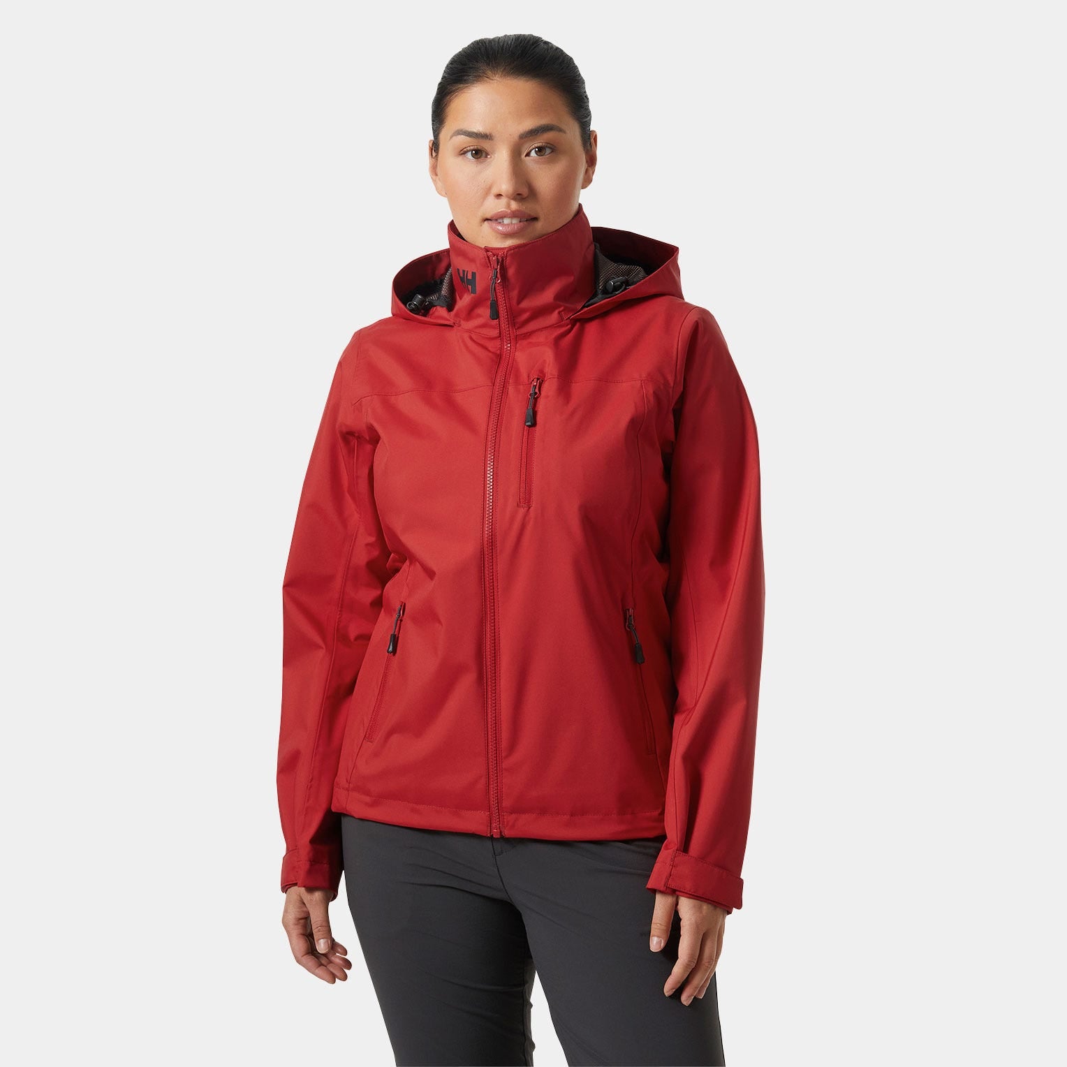 Women’s Crew Hooded Sailing Jacket 2.0 - 162 RED