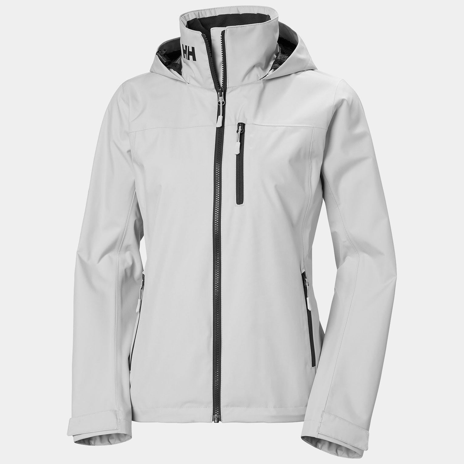 Women’s Crew Hooded Sailing Jacket 2.0 - 853 GREY FOG