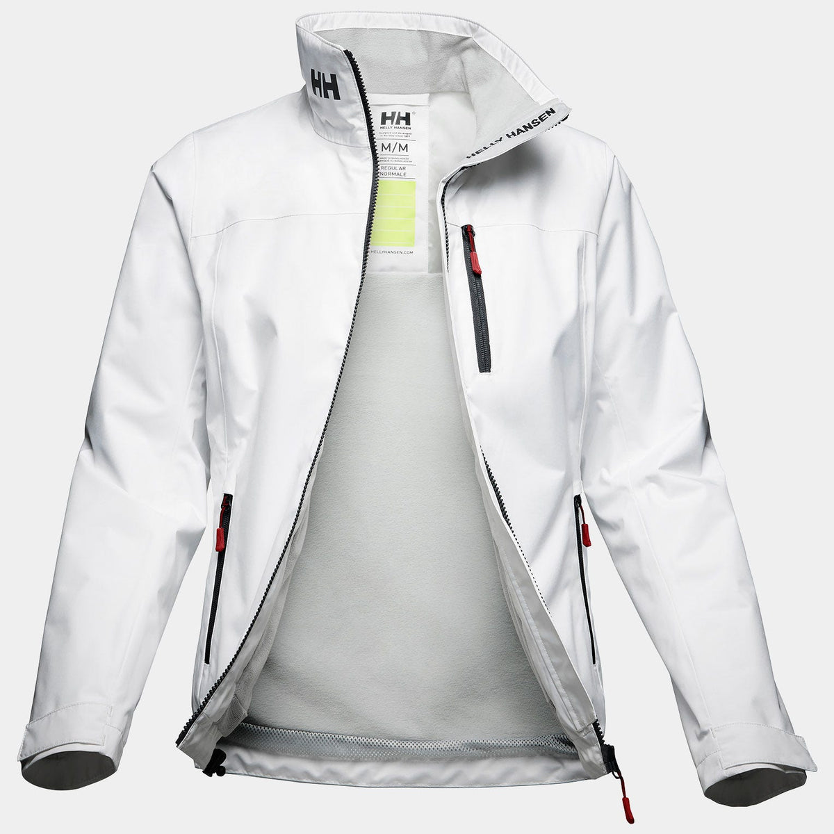 Women’s Crew Midlayer Sailing Jacket 2.0 - 001 WHITE
