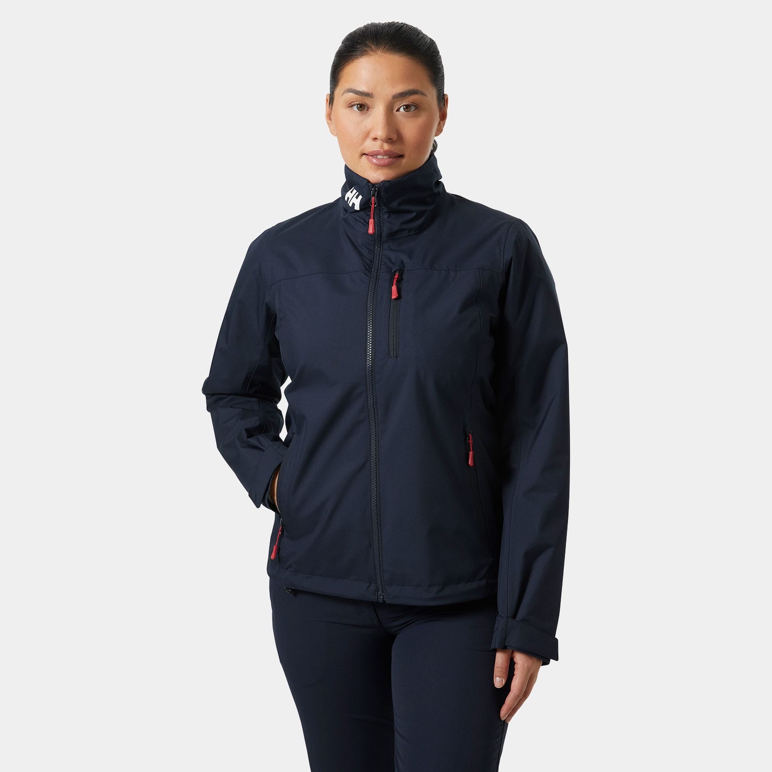 Women’s Crew Midlayer Sailing Jacket 2.0 - 597 NAVY