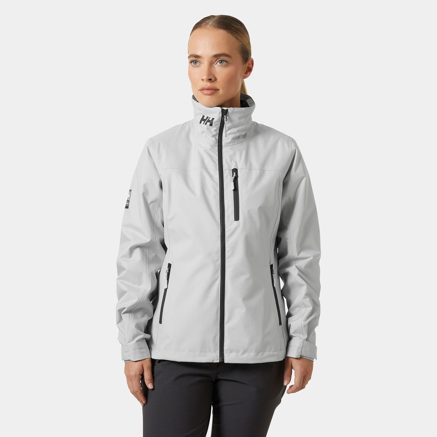 Women’s Crew Midlayer Sailing Jacket 2.0 - 853 GREY FOG