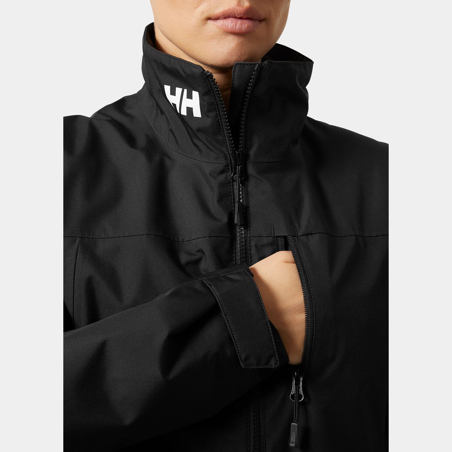 Women’s Crew Midlayer Sailing Jacket 2.0 - 990 BLACK
