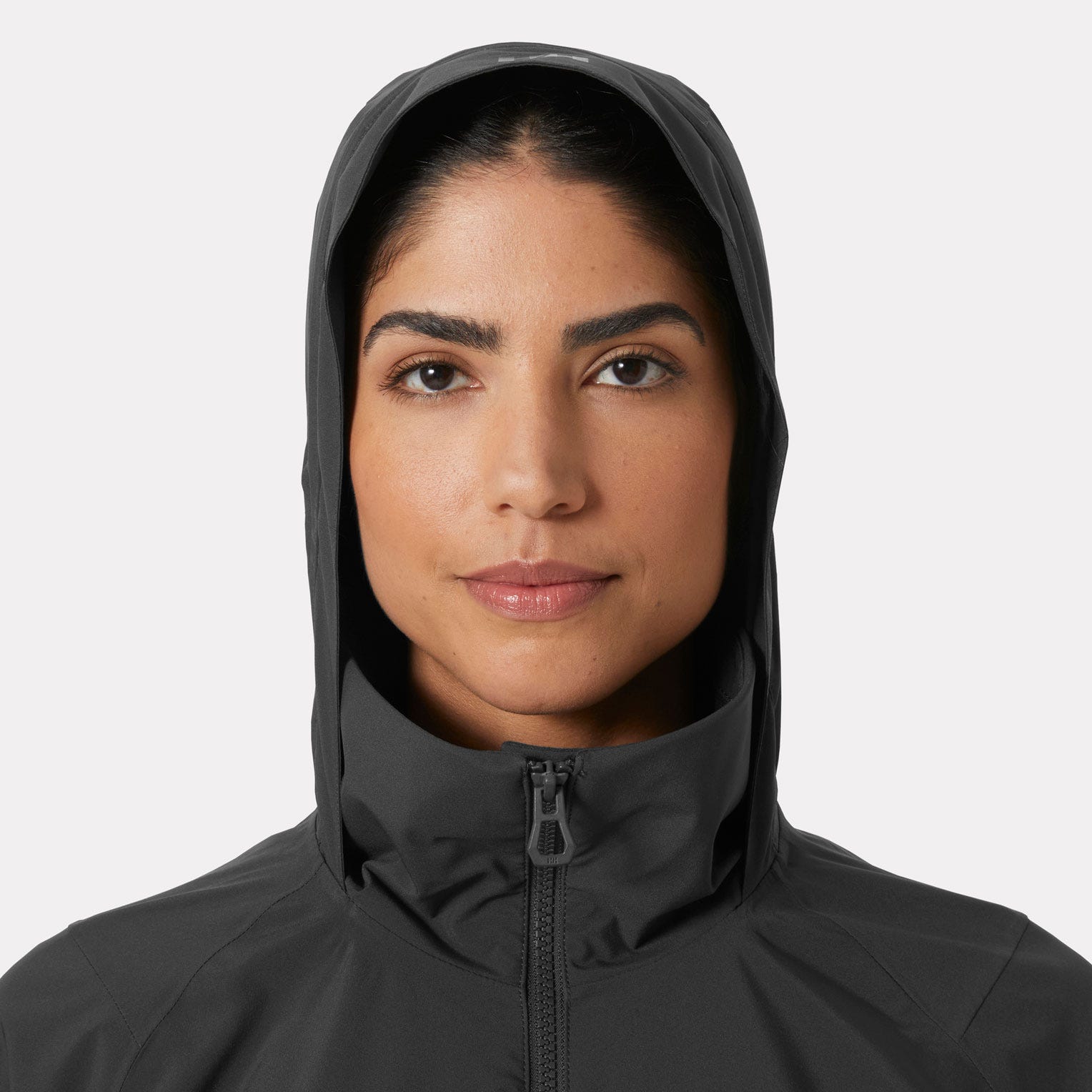 Women's HP Hooded Racing Jacket - 980 EBONY
