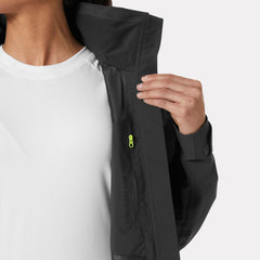 Women's HP Hooded Racing Jacket - 980 EBONY