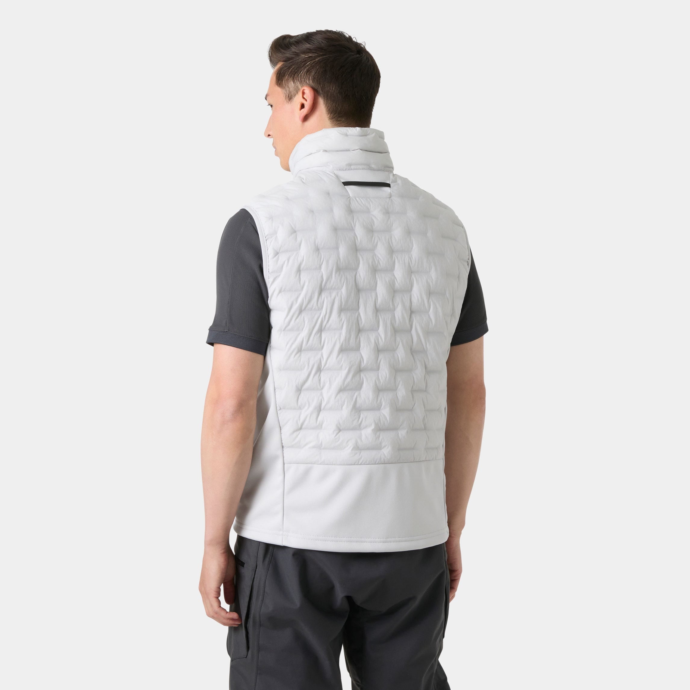 Men's HP Hybrid Stretch Insulator Vest - 853 GREY FOG