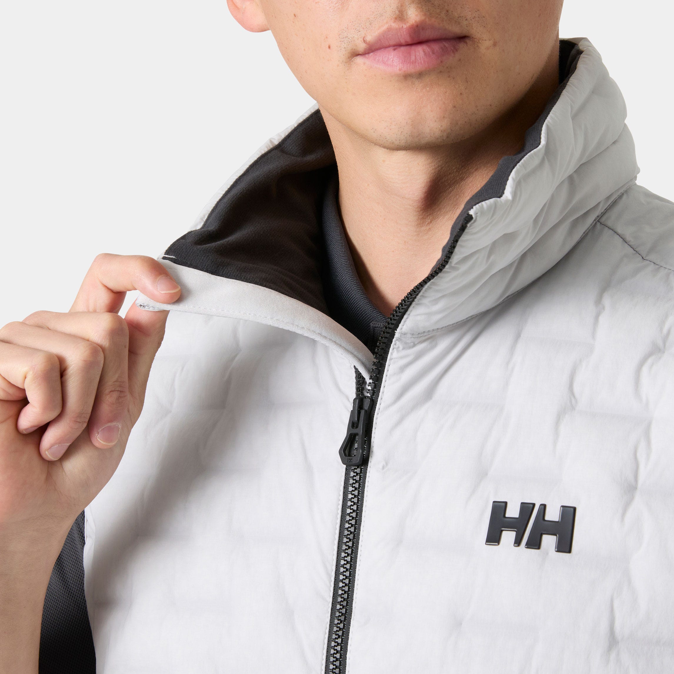 Men's HP Hybrid Stretch Insulator Vest - 853 GREY FOG