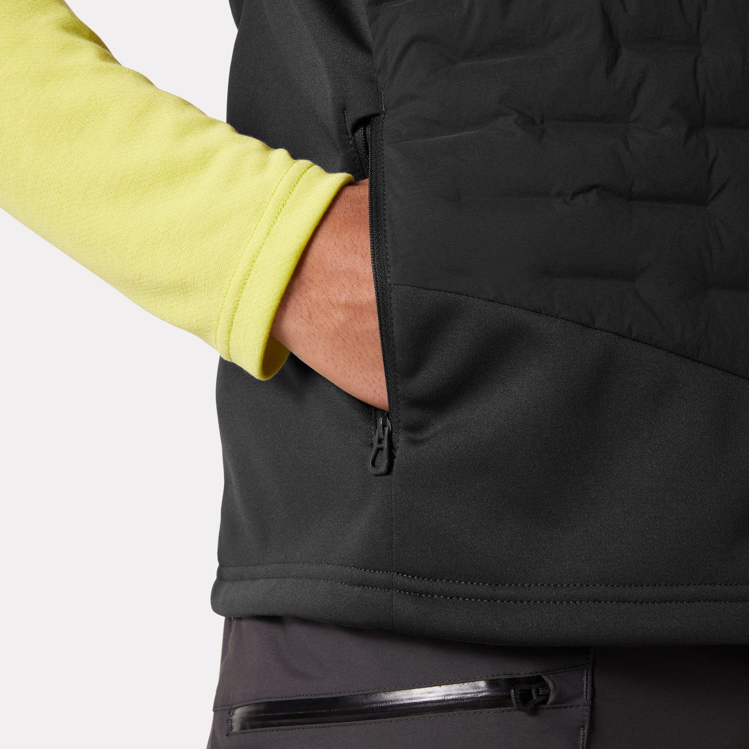Men's HP Hybrid Stretch Insulator Vest - 980 EBONY