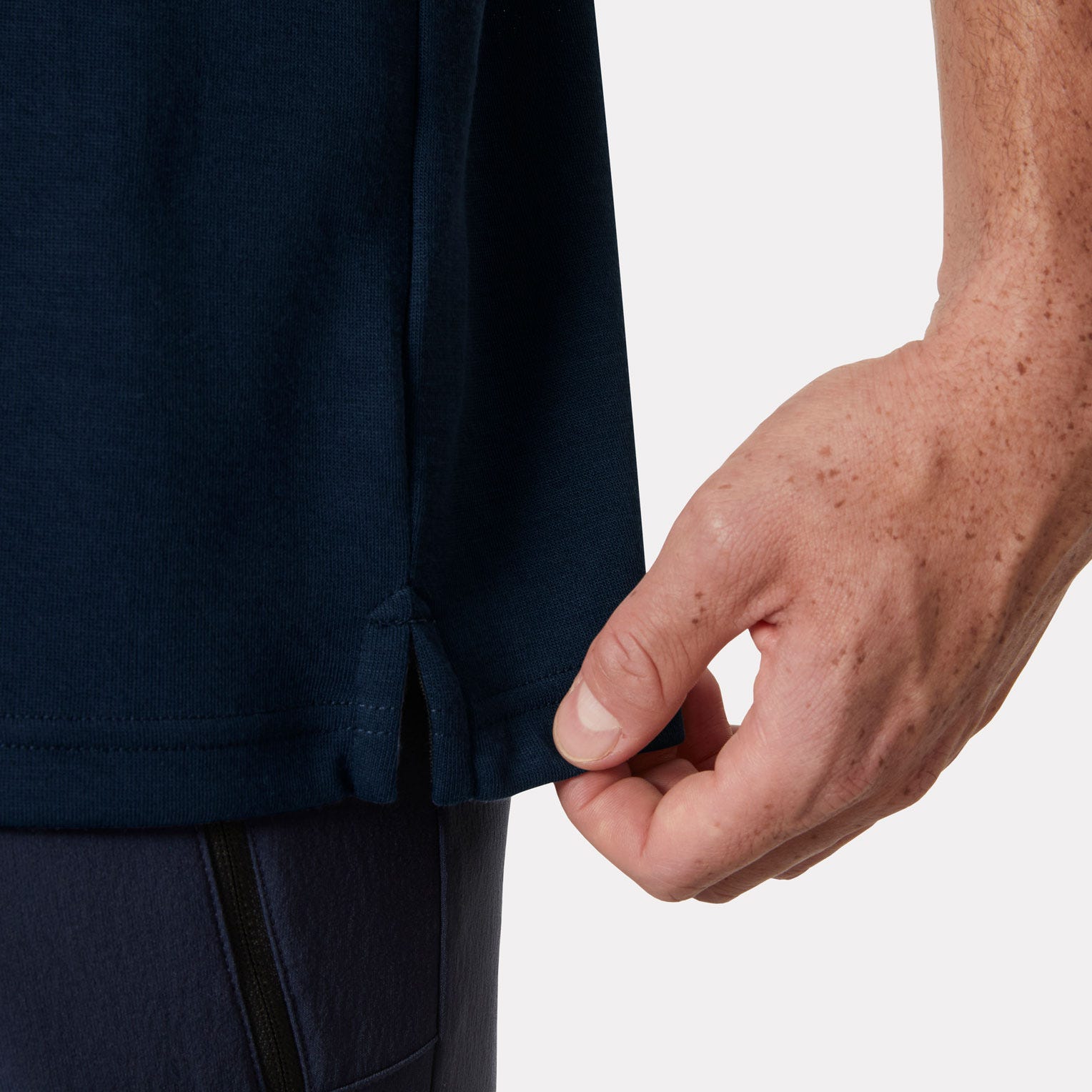 Men's HP Half-Zip Polo - 597 NAVY