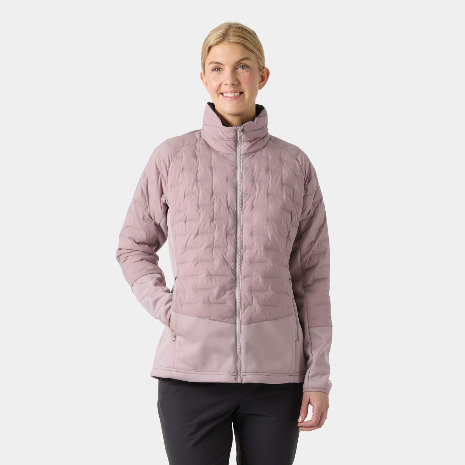 Women's HP Hybrid Stretch Insulator - 676 PURPLE CLAY