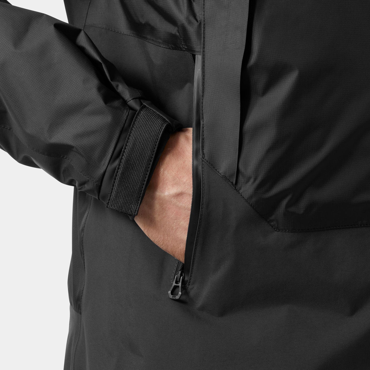 Unisex Ægir Midlayer Jacket - 990 BLACK