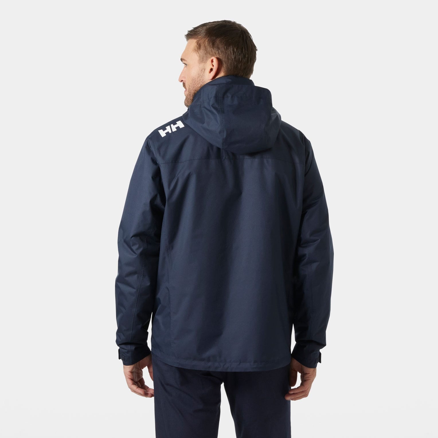 Men's Crew Hooded Pile Jacket - 597 NAVY