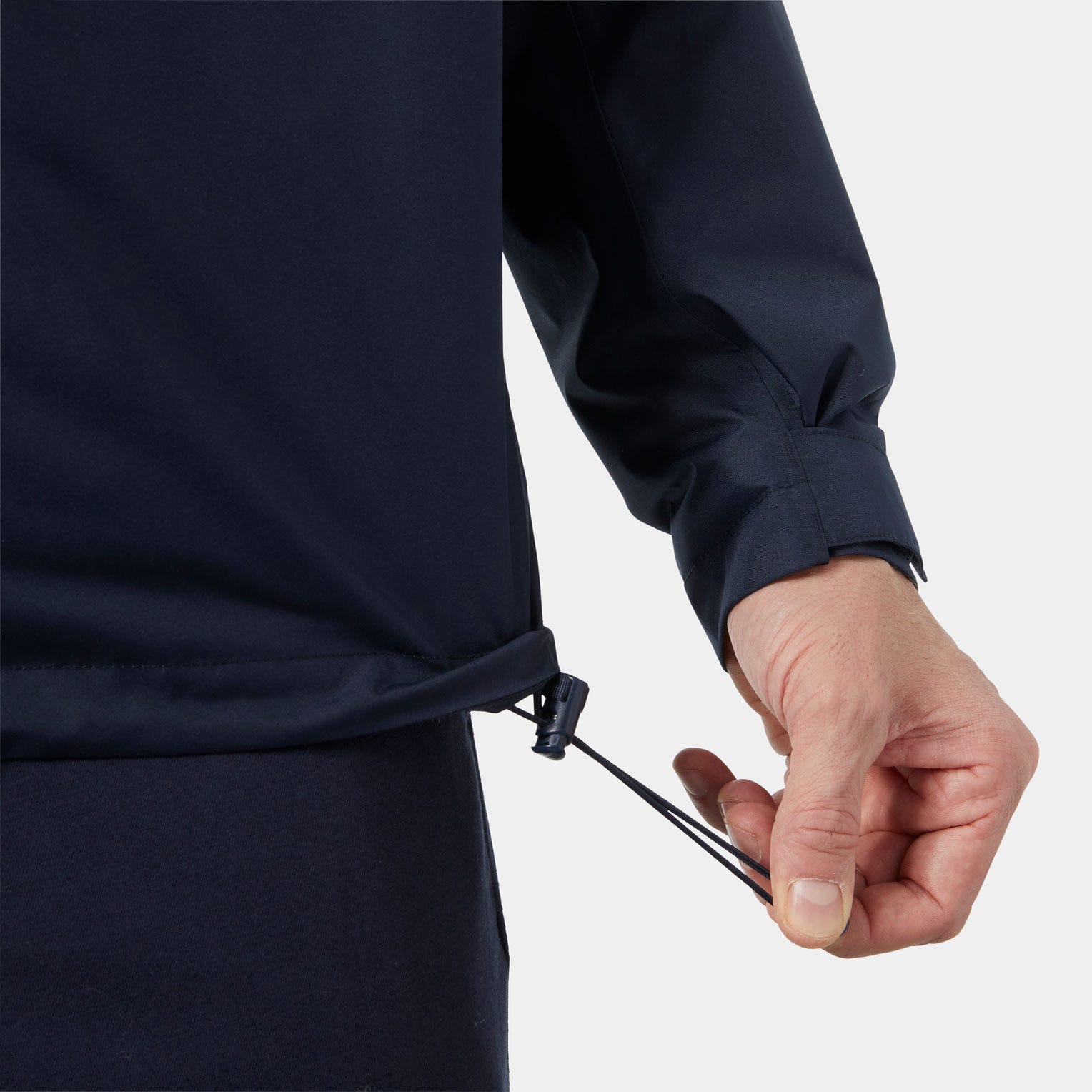Men's Crew Hooded Pile Jacket - 597 NAVY