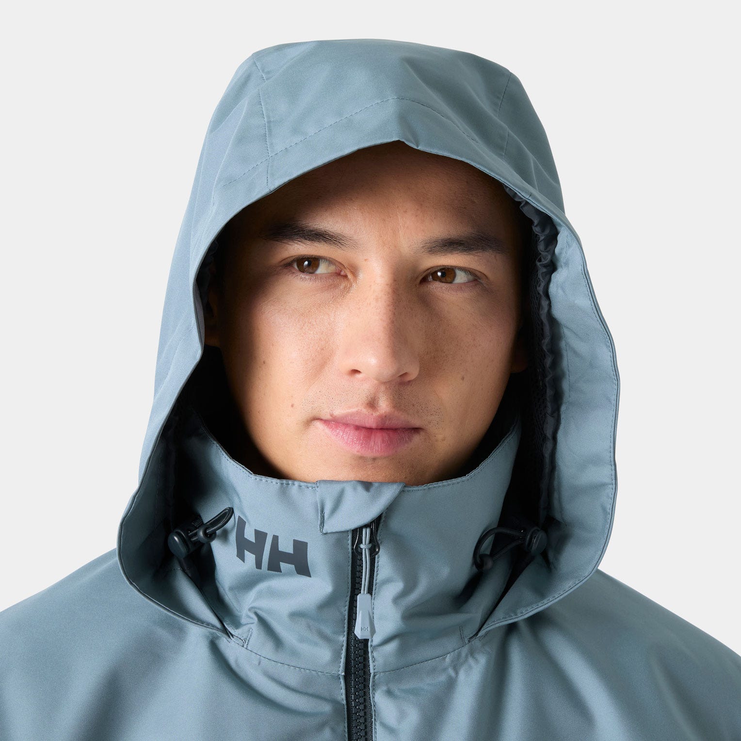 Men's Crew Hooded Pile Jacket - 601 WASHED NAVY